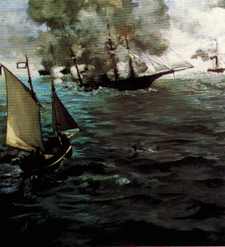 CSS Alabama by Manet